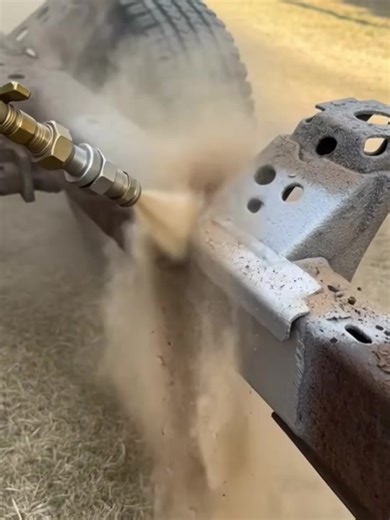 Metal Restoration Process: Transforming with Sandblasting