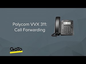 Polycom VVX 311: Call Forwarding