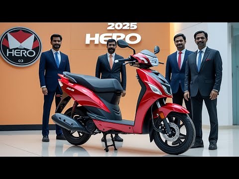 2025 Hero AE-3 Launched! 3-Wheel Electric Scooter with Gyro Tech | Price & Features"