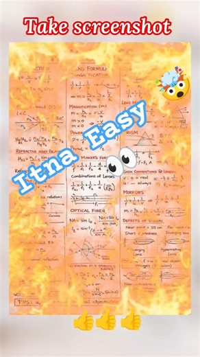 🚨 Last Minute Ray Optics Revision ⚡ | Don’t Miss This Before Exam 🔥