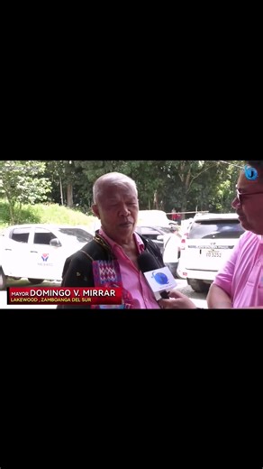 Mayor Domingo V. Mirrar of Lakewood, Zamboanga del Sur During Oath Taking Cermony to the Newly and Re-Elect Barangay & SK official | J Channel