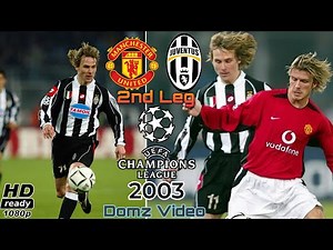 Pavel Nedved vs Manchester United ●UCL 2003 ○2nd Leg (Group Stage Round 4)