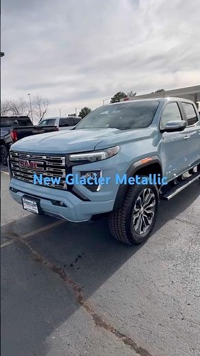 2026 GMC Canyon Denali (New Arrival) in Glacier Metallic #gmccanyon #truck #gmc #denver