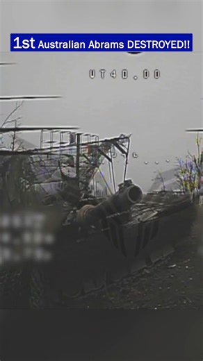 First Australian M1A1 Abrams Tank Destroyed Near Pokrovsk