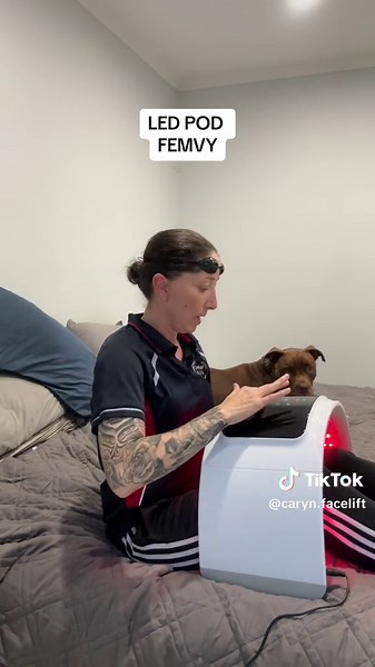 FEMVY LED Light Therapy Pod for Face Lift and Skin Rejuvenation