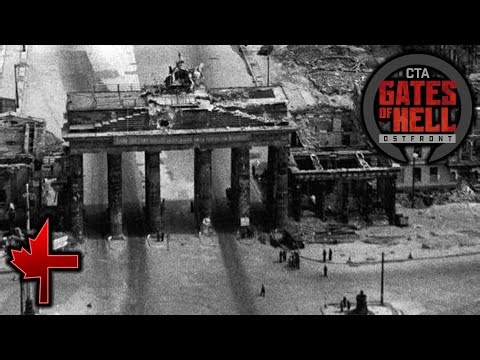 BERLIN BLOOD BATH! 💥 German COUNTERATTACK with 105mm Artillery! | Gates of Hell - Downfall