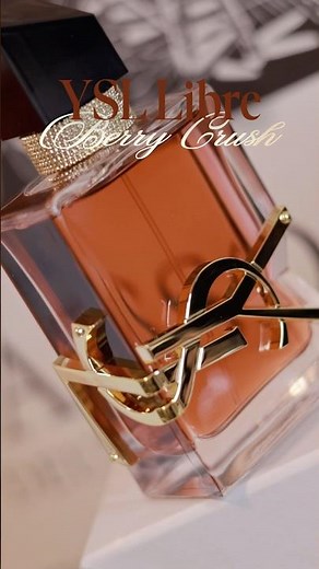 Review of the brand new YSL Libre Berry Crush perfume 💋✨ #yslbeauty #yslmakeup #fragrance #perfume