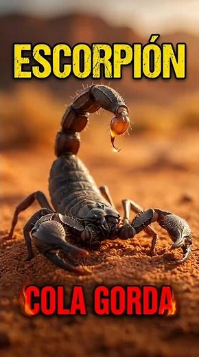 Why is this scorpion so dangerous? #animals #venom #facts