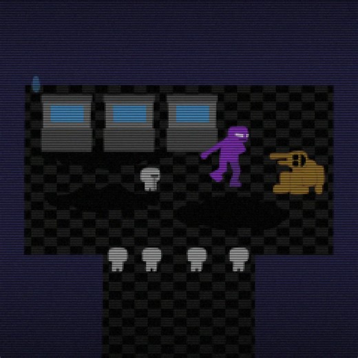 Purple Guy Baile: Animación FNAF Impactante