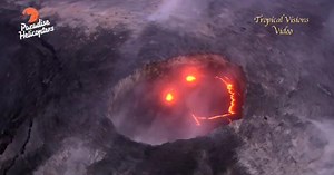 'Smiley Face' volcano goes viral