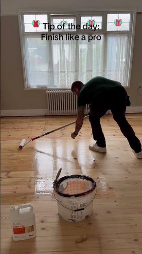 How to lacquer/varnish your wood floor
