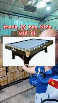 👍 Quick sale of 6 Samurai Pool billiard tables at a cheap price, come and grab them! #bidathanhmi...