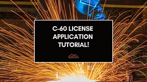 How To Fill Out the C-60 License Application! - Digital Constructive