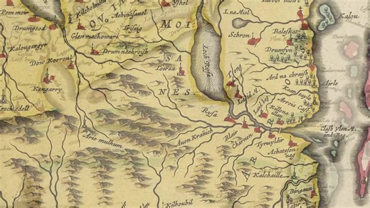 Map of Isle of Mull } Gift for Scottish Dad: Tobermory, Dervaig, Calgary - Etsy