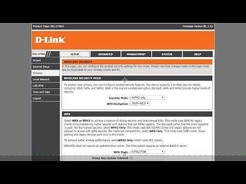How to change Wifi password on Dlink router| Wifi password change on D-link Router DSL-2750U