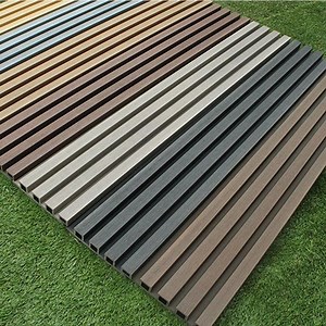 [Hot Item] WPC Panel Waterproof Deep Wood Grain Exterior WPC Wall Cladding