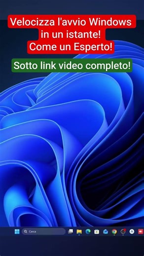 Velocizza l'avvio Windows in un istante! Come un Esperto! Windows!#windows #pc #computer