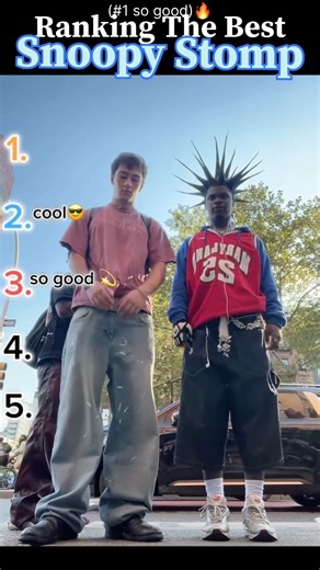 Ranking The Best Snoopy Stomp Dance Trend.Subscribe 🙏🏻#trend #dance #subscribe