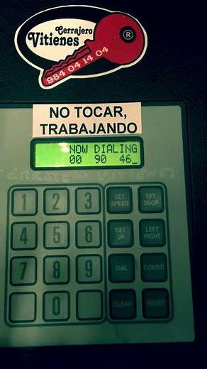 Como abrir una caja fuerte sin daños con ITL-2000 II