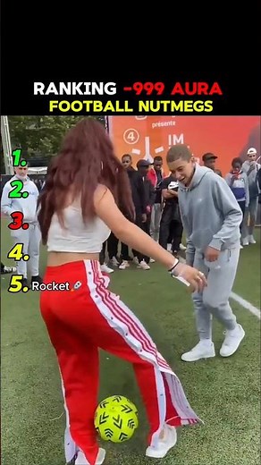 Ranking -999 Aura Football Nutmegs