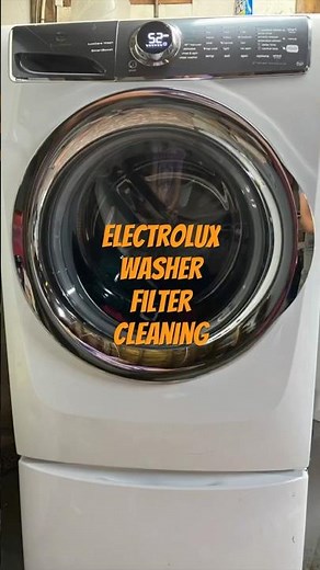 Electrolux Washer Filter Location & Cleaning