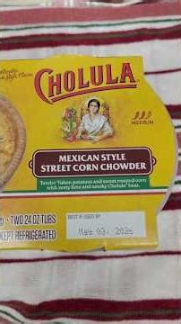 Let's Try Cholula Mexican Style Street Corn Chowder 🌽 #food #revenge