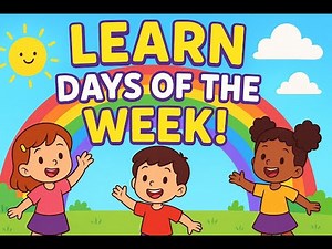 Learn Days of the Week for Kids | Fun Rhymes & Animation | 7 Days Song by Bright Kids Learning