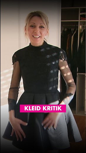 Natalie trägt ein kurzes Kleid und bekommt dafür Kritik. Doch Guido stellt klar: Man darf alles tragen, worin man sich wohlfühlt. #shoppingqueenvox #shoppingqueen #köln #abschlussball #fashion | Shopping Queen