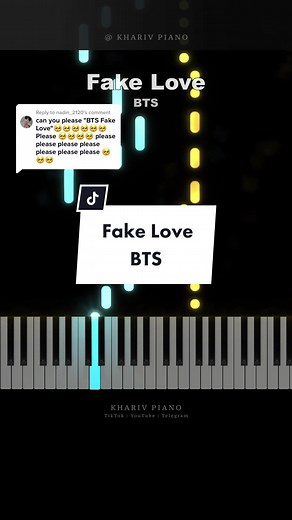 Learn How to Play 'Fake Love' by BTS on Piano | Piano Tutorial