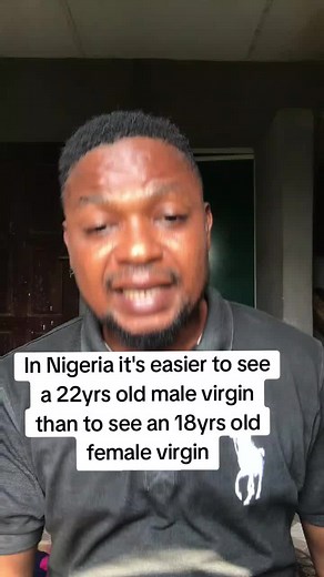 In Nigeria it's easier to see a 22yrs old male virgin than to see an 18yrs old female virgin #trendingnow #viraltiktok #reels #reels #pfypシ
