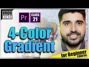 4-Color Gradient and 2 Color Gradient add in Video for Adobe Premiere Pro | Film Editing School