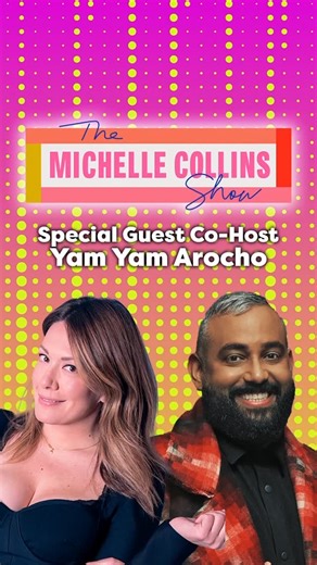 The Michelle Collins Show on Instagram: "Did you just see our Friday co-host @yamilpr in that #SuperBowl ad because I just f***ing did!!!! Go listen now esPEcially if you’re as locked into #thetraitors as we are because this brief clip tells you nothing!!"