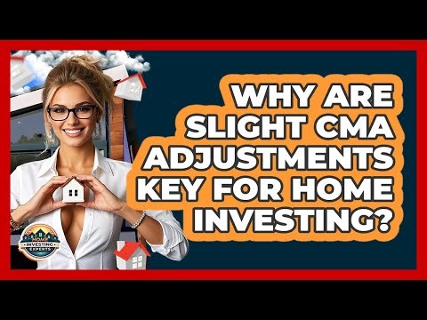 Why Are Slight CMA Adjustments Key For Home Investing? - Home Investing Experts