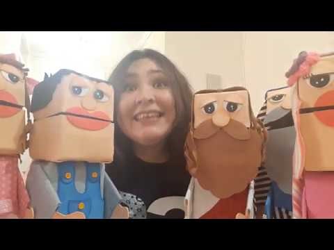 Aprende a hacer estos simpáticos títeres!