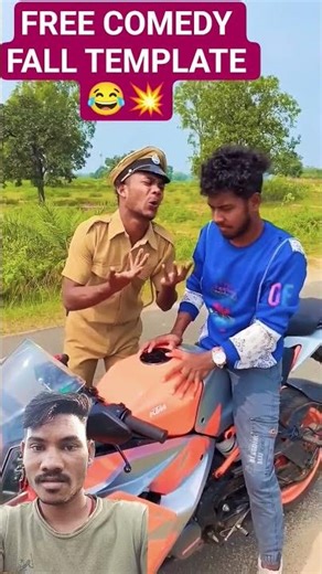 This Fall Made My Day 😂💚 | Meme Clip Green Screen #vikramcomedy #kingkhan