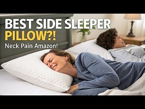 ✅ Best Side Sleeper Pillow for Neck Pain (2025) – Top 5 Amazon Picks!