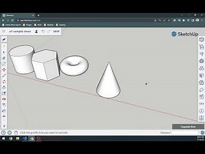 Sketchup - Basic Shapes