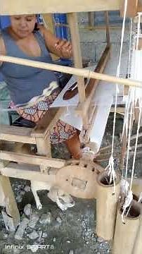 pag ha habi ng tela😱 #contentcreator #creativecontentcreator