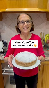 Nonna’s coffee and walnut cake recipe | Maddie and Nonna Fina