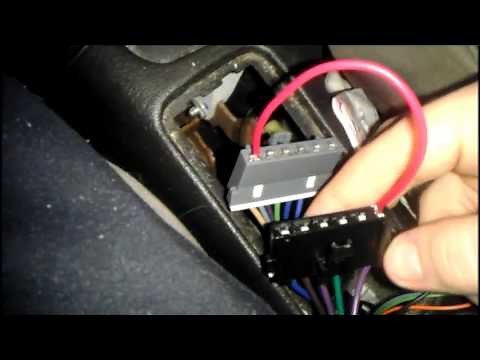 Saturn S-series master power window switch test and bypass