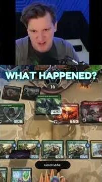 PLOTTING & POPPING OFF! #cgb #mtg #mtgarena #cardgame #edit #funny #fail