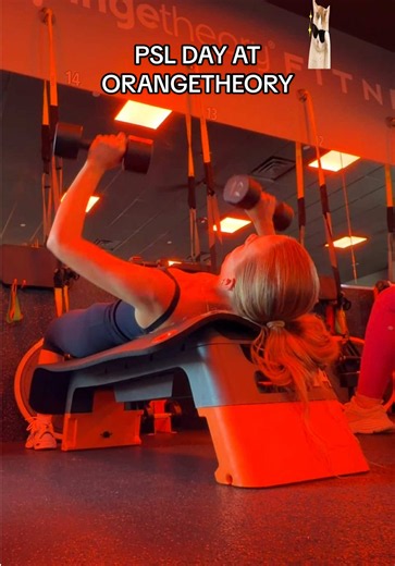 PSL Day at Orangetheory: Presses, Squats, Lunges & Pumpkin Spice Lattes!