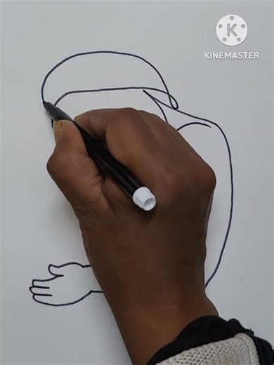 continuous Single Line drawing😀😍😮 #drawling #art #artist #sketch #continuouslinedrawing #shorts