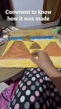 Egyptian civilization |school project | science exhibition | pyramids | working model |