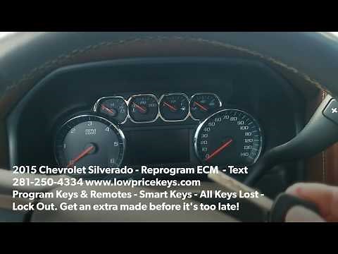2015 Chevrolet Silverado - Reprogram ECM