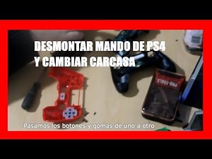 Disassemble Ps4 control and change front