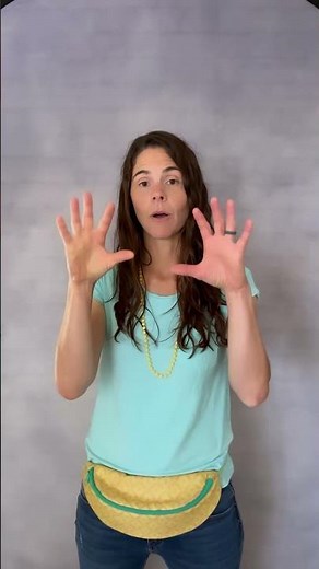 ASL Summer Bucket List Focus Vocabulary: Learn How to Sign Water Balloon in American Sign Language