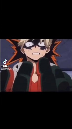 Bakugou panic attack (I think) #katsukibakugou