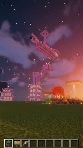 Minecraft but everyday I place a grass block until I reach the world border 200 #shorts #minecraft