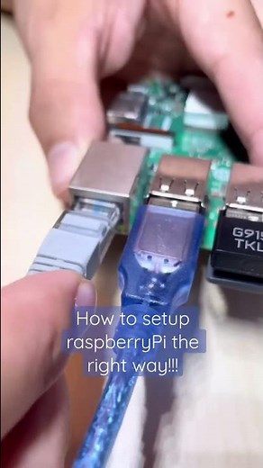 How to better connect the raspberryPi the way you want #raspberrypi #electronics #elektronik